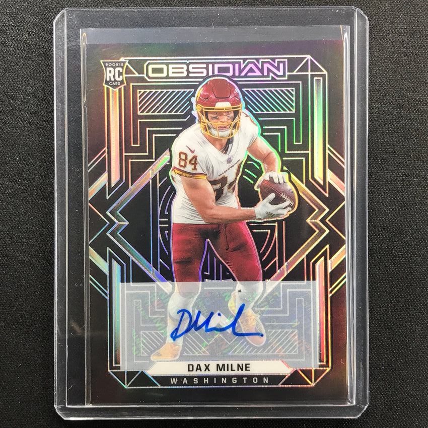 2021 Obsidian Dax Milne Rookie Auto Silver 58/199