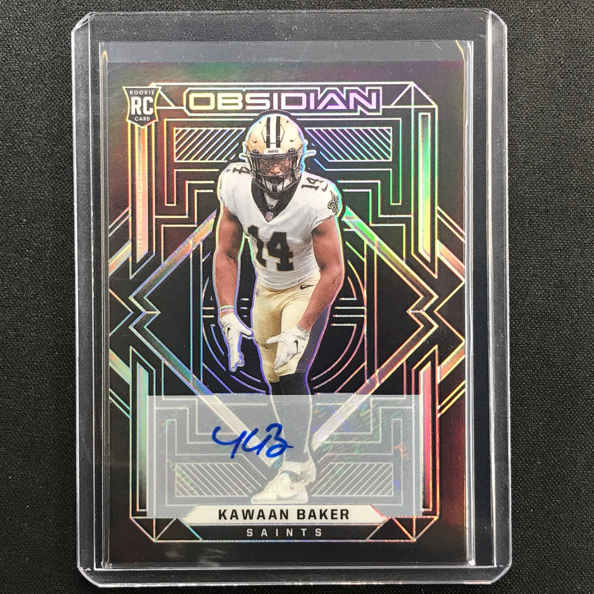 2021 Obsidian Kawaan Baker Rookie Auto Silver 159/199