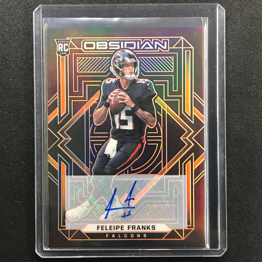 2021 Obsidian Feleipe Franks Rookie Auto Electric Etch Orange 69/75