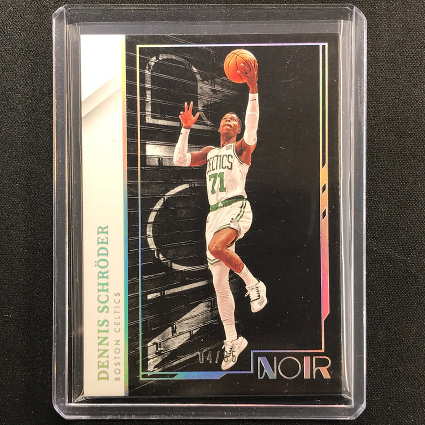 2021-22 Noir Dennis Schroder Base Association Edition Holo Silver 4/35