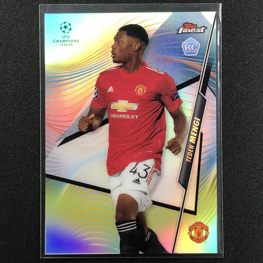 2020-21 Finest UEFA Champions League TEDEN MENGI Rookie Refractor #8