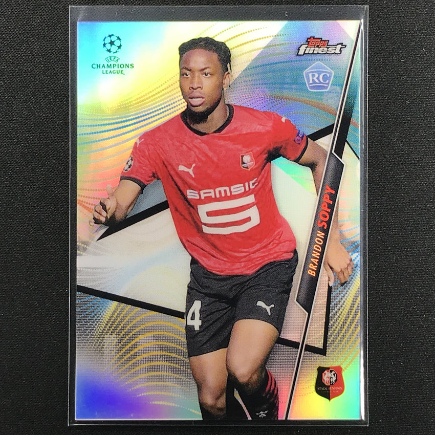 2020-21 Finest UEFA Champions League BRANDON SOPPY Rookie Refractor #84