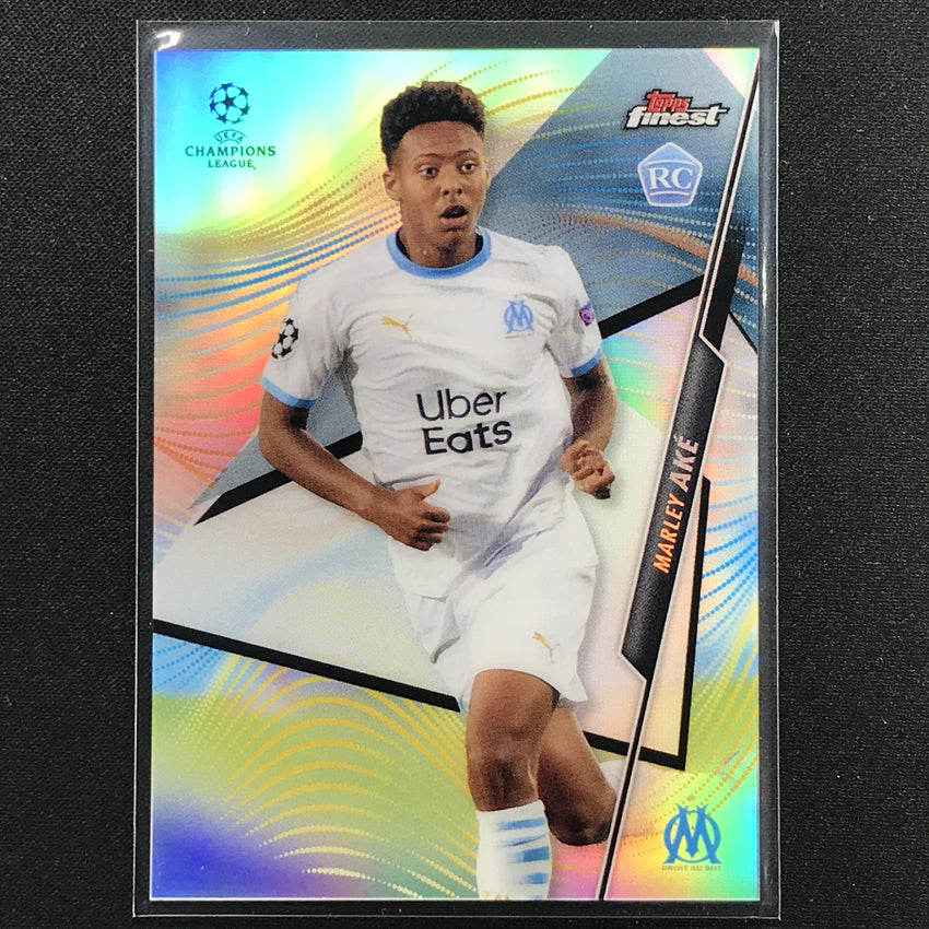 2020-21 Finest Uefa Champions League Marley Ake Rookie Refractor No 43
