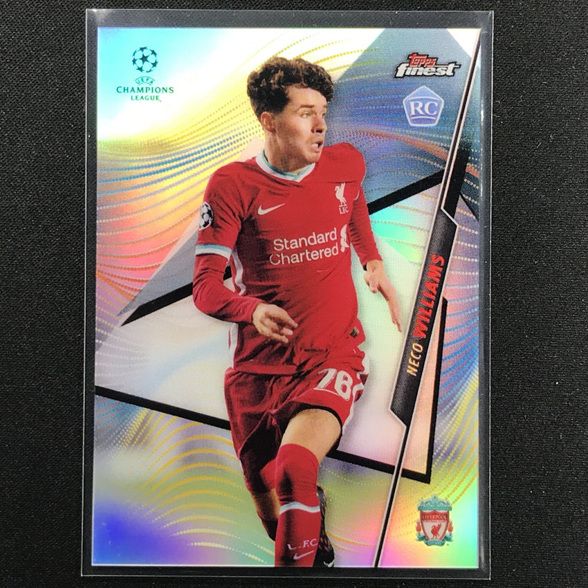 2020-21 Finest UEFA Champions League NECO WILLIAMS Rookie Refractor #12