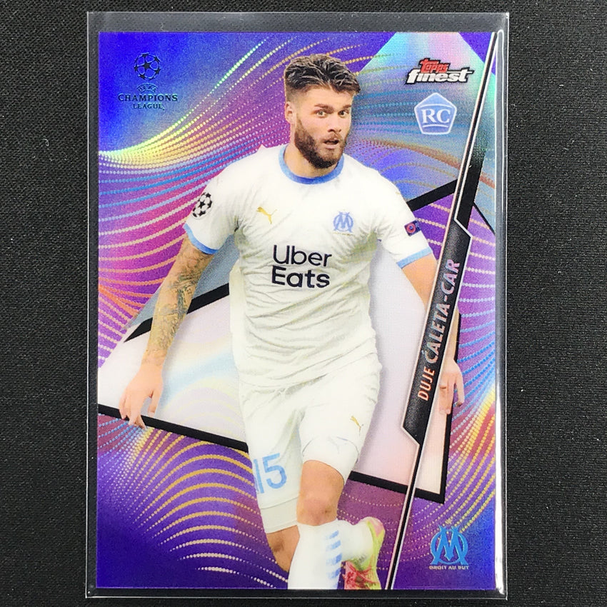 2020-21 Finest Uefa Champions League Duje Caleta-car Rookie Purple 52/250