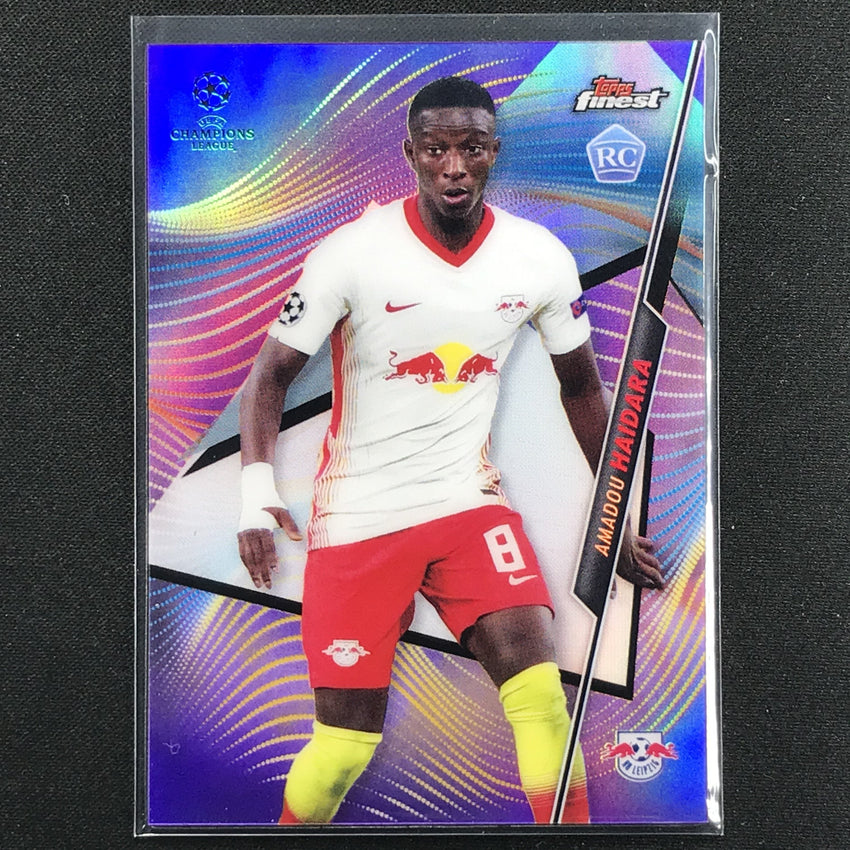 2020-21 Finest Uefa Champions League Amadou Haidara Rookie Purple 24/250