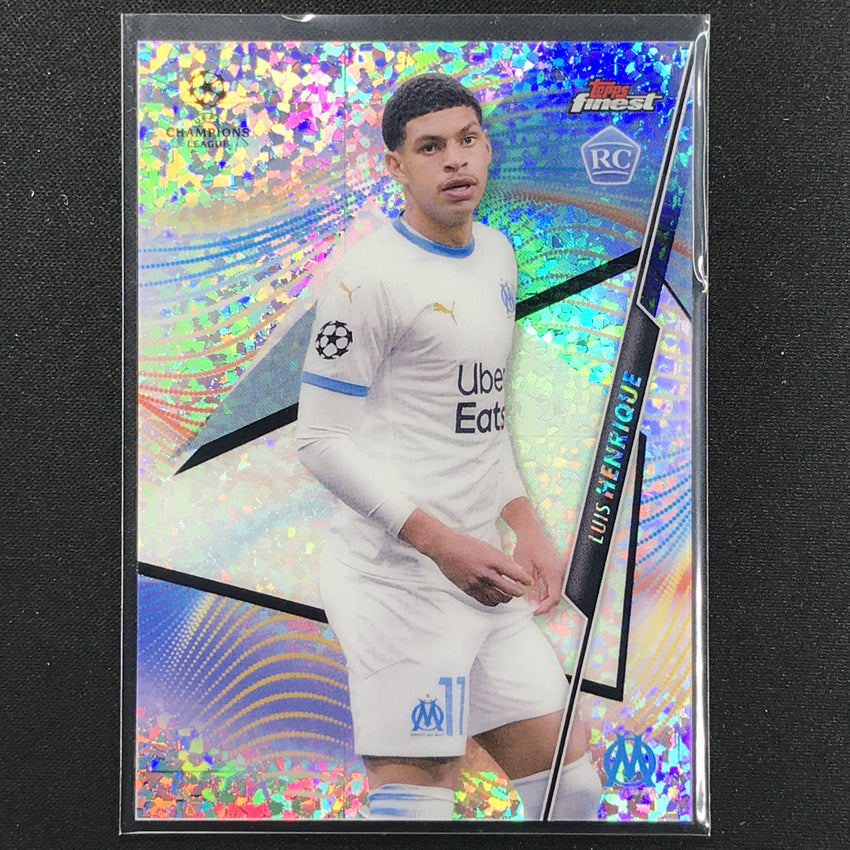 2020-21 Finest Uefa Champions League Luis Henrique Rookie Speckle 24/175