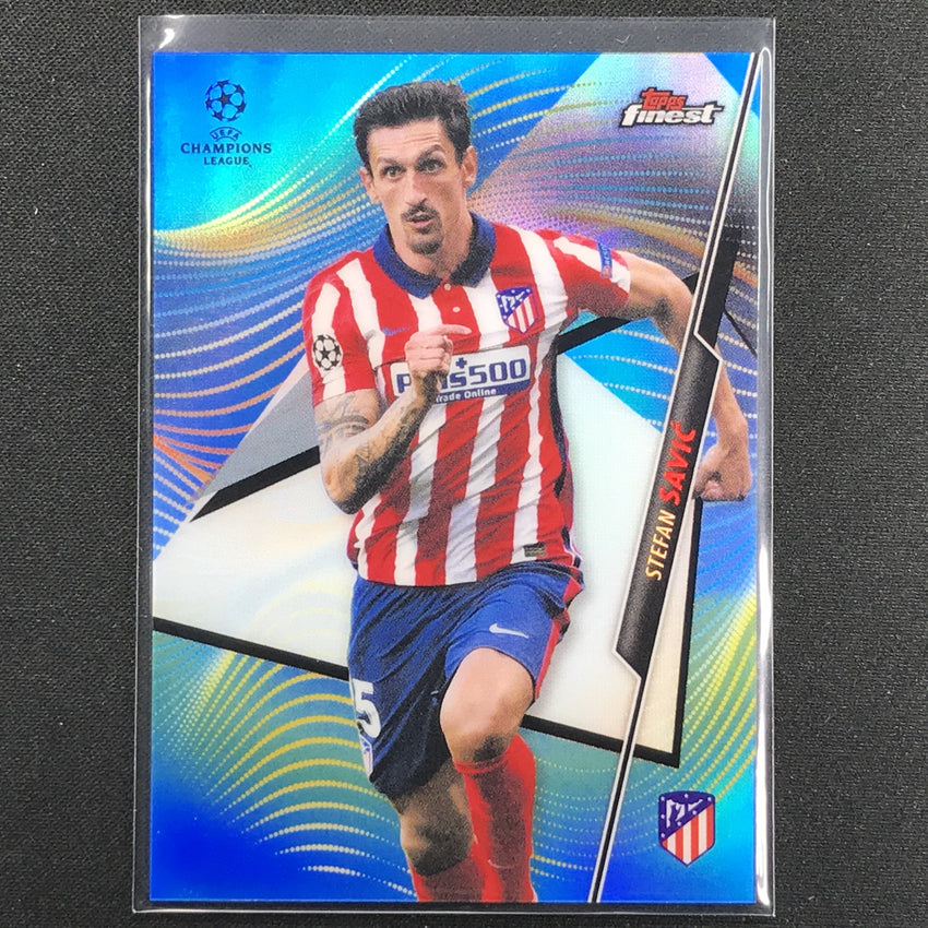 2020-21 Finest Uefa Champions League Stefan Savic Blue 121/150