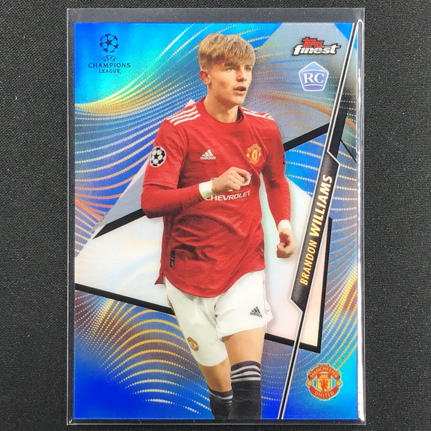2020-21 Finest Uefa Champions League Brandon Williams Rookie Blue 108/150