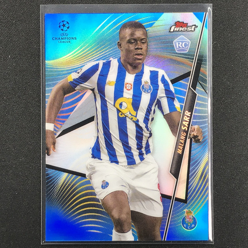 2020-21 Finest Uefa Champions League Malang Sarr Rookie Blue 10/150
