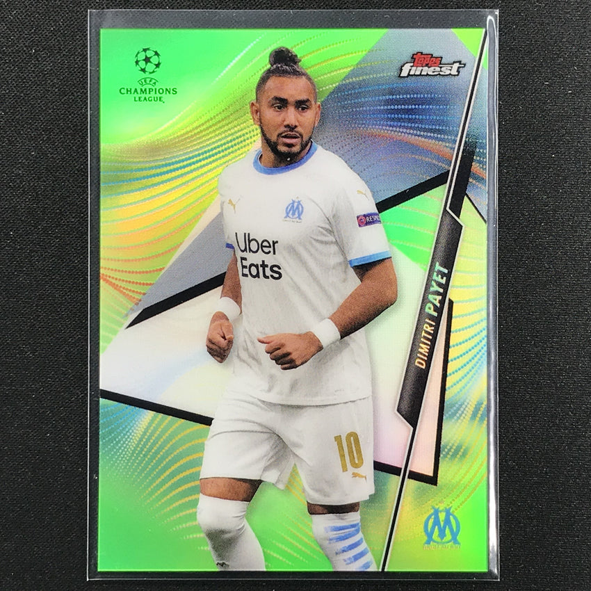 2020-21 Finest Uefa Champions League Dimitri Payet Neon Green 25/99