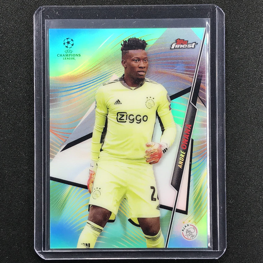 2020-21 Finest Uefa Champions League Andre Onana Aqua 13/75