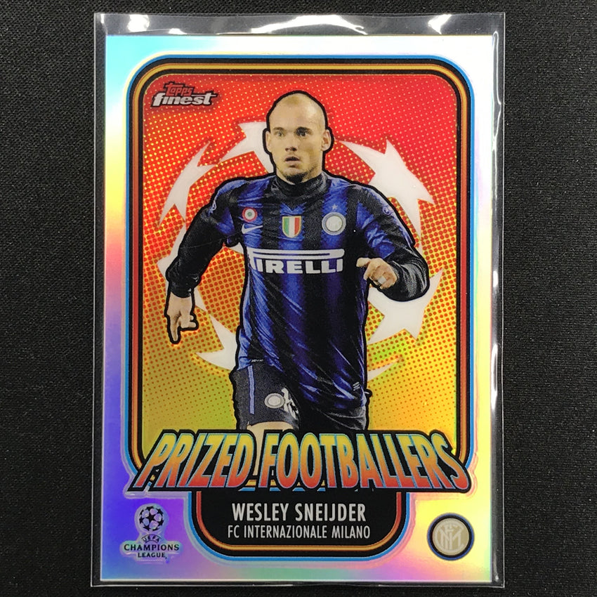2020-21 Finest Uefa Champions League Wesley Sneijder Prized Footballers No Ws