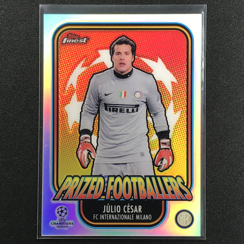 2020-21 Finest UEFA Champions League JULIO CESAR Prized Footballers #JC