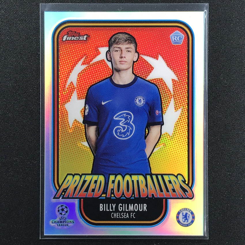 2020-21 Finest Uefa Champions League Billy Gilmour Rookie Prized Footballers No Bg