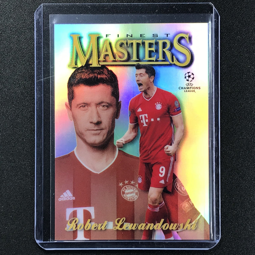 2020-21 Finest Uefa Champions League Robert Lewandowski 1997 Masters No Rl