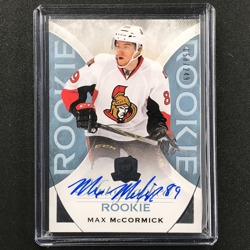 2015-16 The Cup Max Mccormick Rookie Autographs 58/249