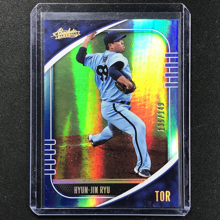 2021 Absolute Hyun-jin Ryu Base Spectrum Blue 106/149