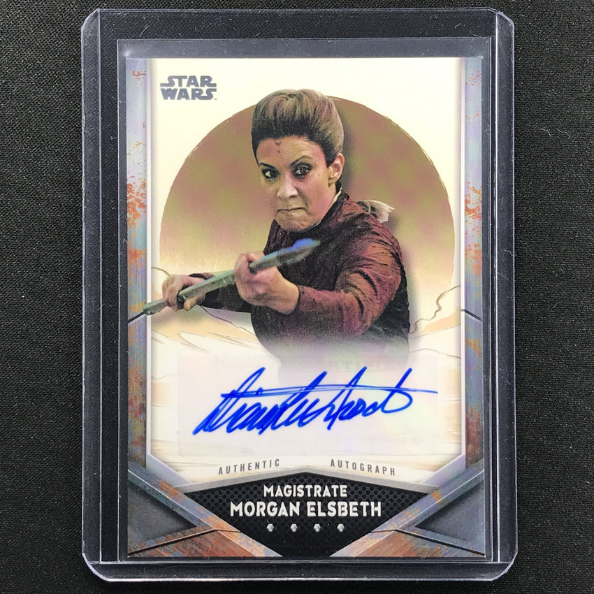 2021 Star Wars The Mandalorian Season 2 MAGISTRATE MORGAN ELSBETH Auto #DLI