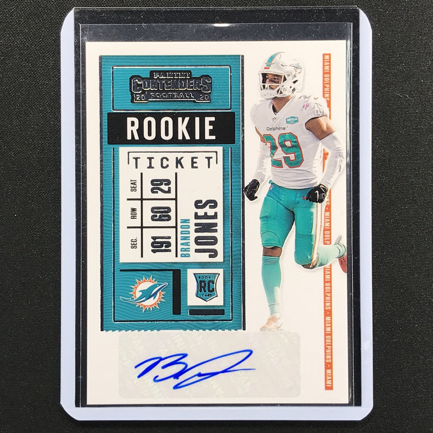 2020 Contenders Brandon Jones Rookie Ticket Auto No 249