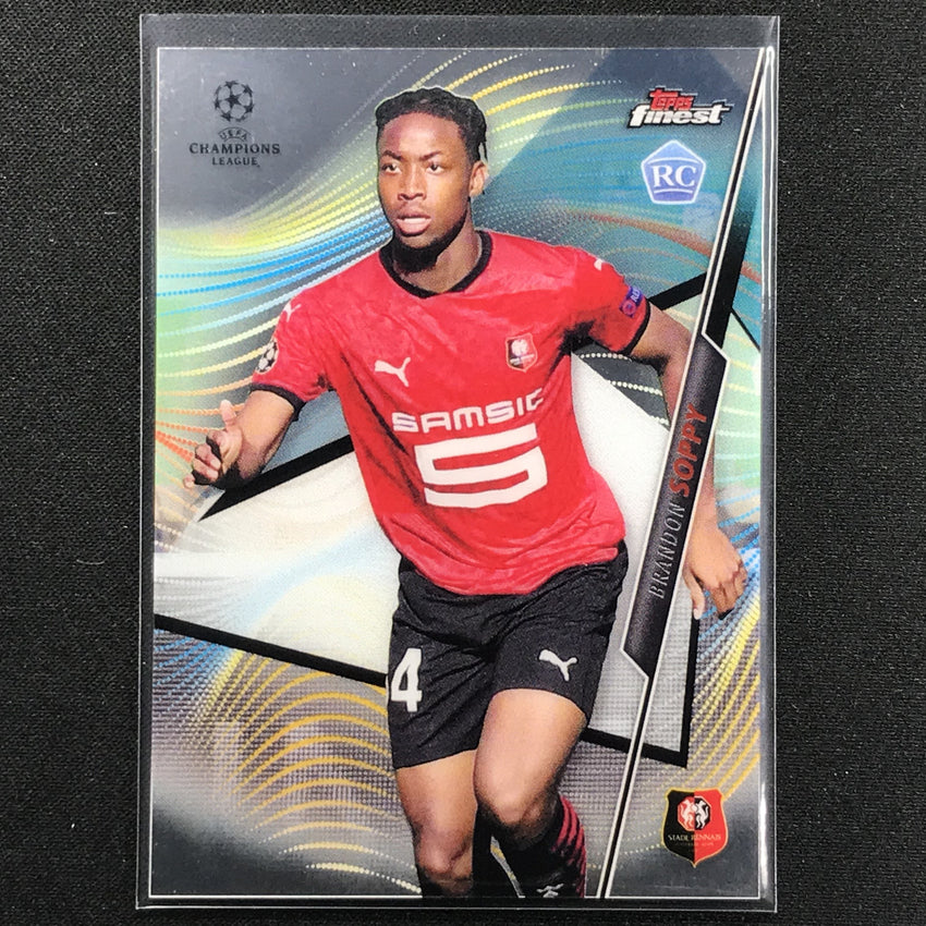 2020-21 Finest UEFA Champions League BRANDON SOPPY Rookie Base #84