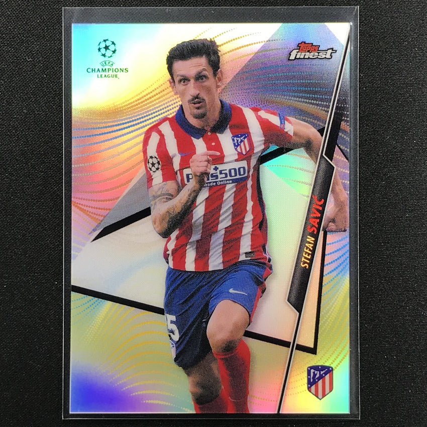 2020-21 Finest UEFA Champions League STEFAN SAVIC Base Refractor #31
