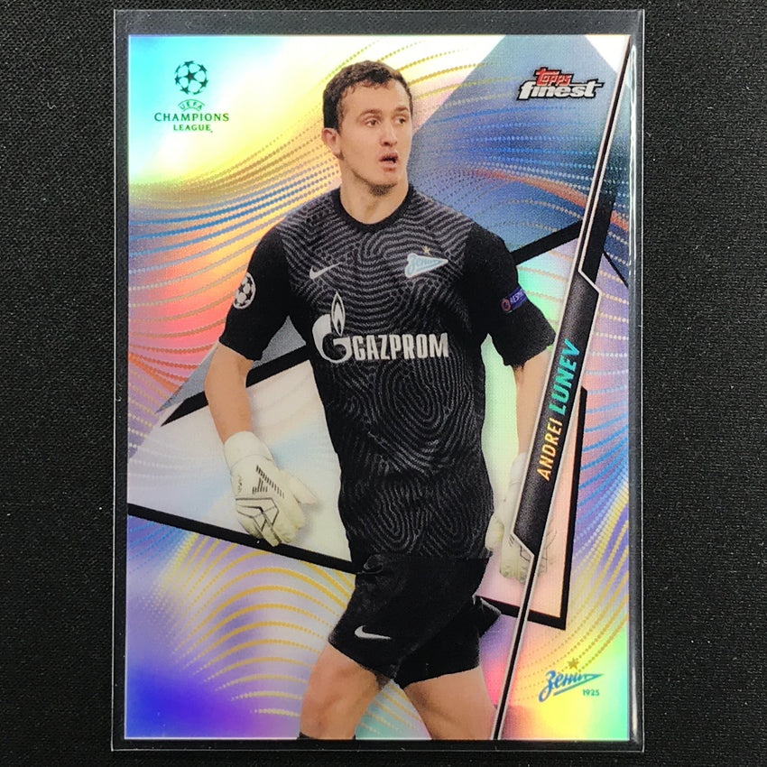 2020-21 Finest UEFA Champions League ANDREI LUNEV Base Refractor #23