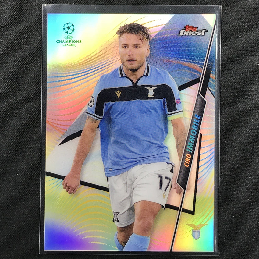 2020-21 Finest UEFA Champions League CIRO IMMOBILE Base Refractor #42