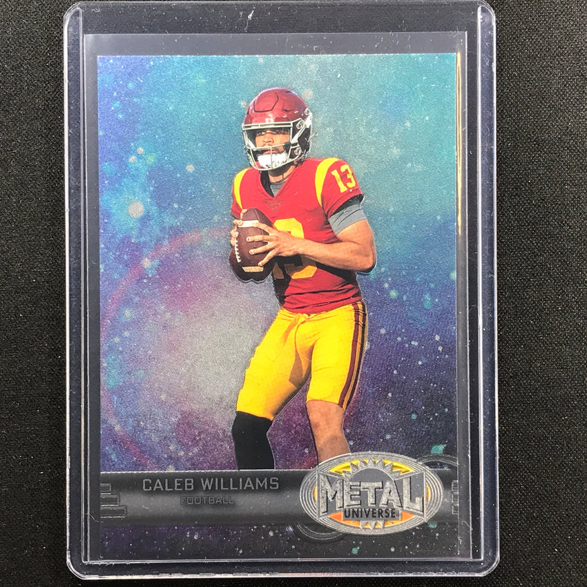 2022 Metal Universe Champions Caleb Williams 1997-98 Retro Metal Universe Ssp No 3
