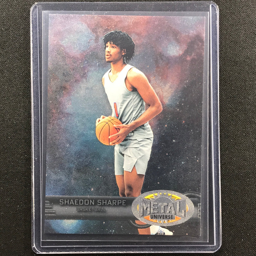 2022 Metal Universe Champions Shaedon Sharpe 1997-98 Retro Metal Universe Ssp No 9