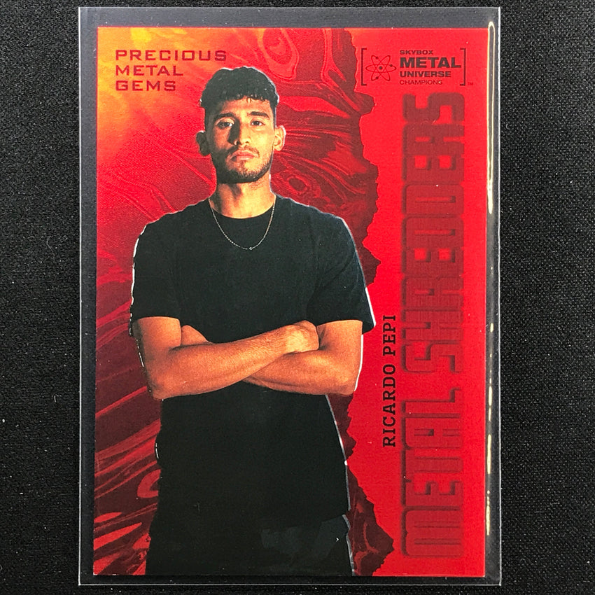 2022 Metal Universe Champions Ricardo Pepi Precious Metal Gems Pmg Red 27/100