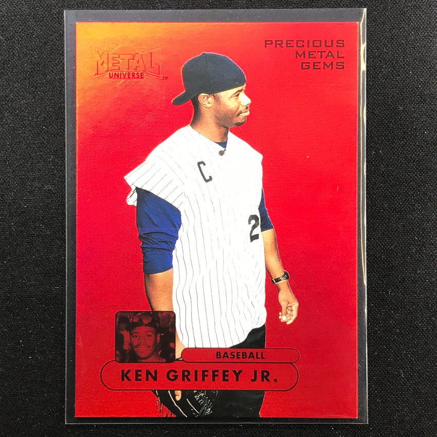 2022 Metal Universe Champions Ken Griffey Jr. Precious Metal Gems Pmg Red 87/100