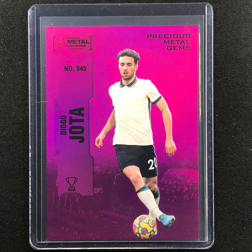 2022 Metal Universe Champions Diogo Jota Precious Metal Gems Pmg Pink 71/75