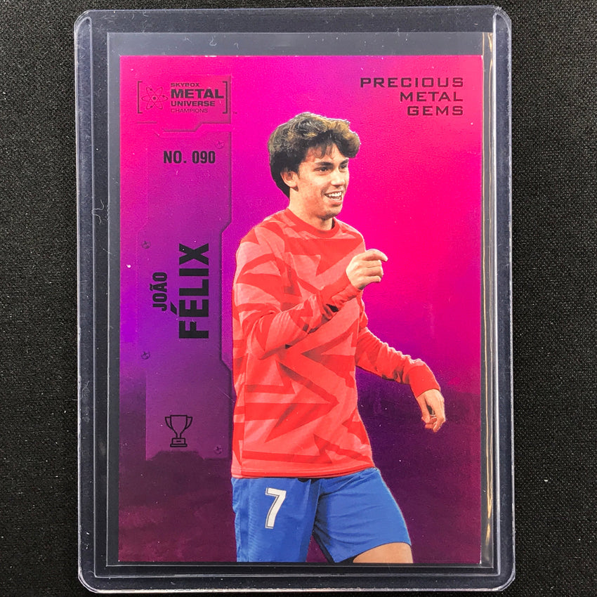 2022 Metal Universe Champions Joao Felix Precious Metal Gems Pmg Pink 6/75
