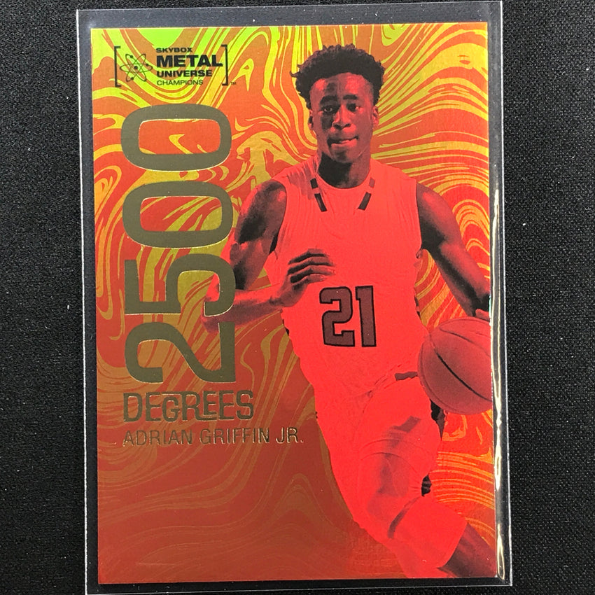 2022 Metal Universe Champions ADRIAN GRIFFIN JR. 2500 Degrees Base #11