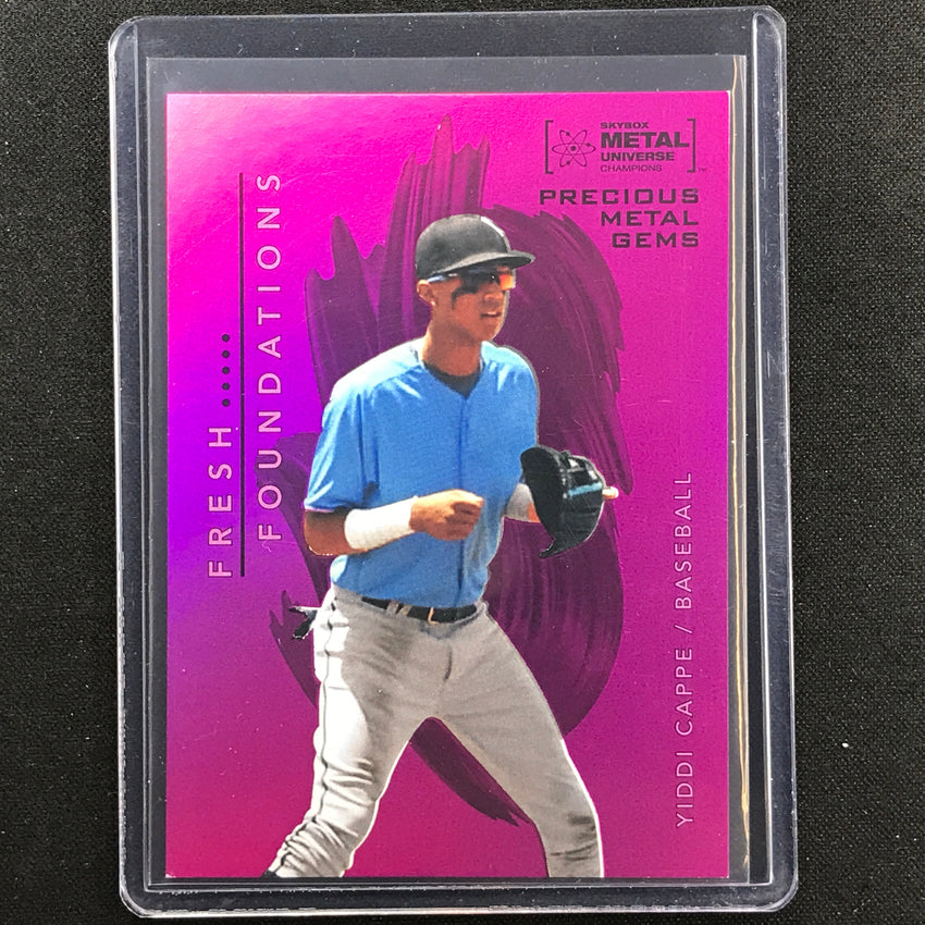 2022 Metal Universe Champions Yiddi Cappe Precious Metal Gems Pmg Pink 47/75