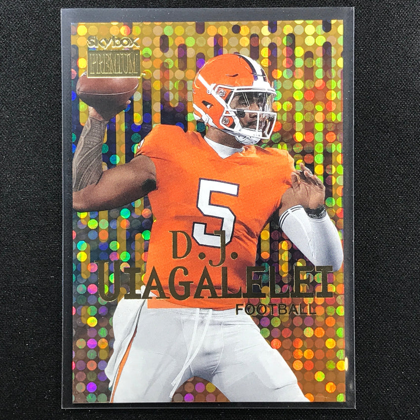 2022 Metal Universe Champions D.j. Uiagalelei Skybox Premium Star Topaz 41/150