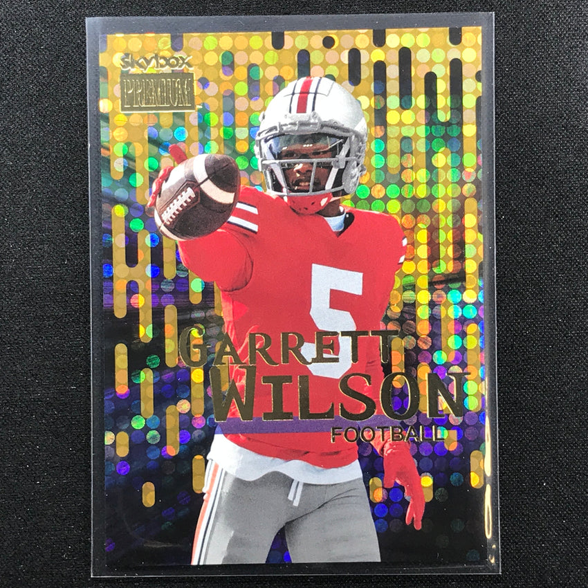 2022 Metal Universe Champions Garrett Wilson Skybox Premium Star Topaz 36/150