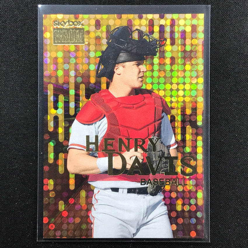 2022 Metal Universe Champions Henry Davis Skybox Premium Star Topaz 92/150