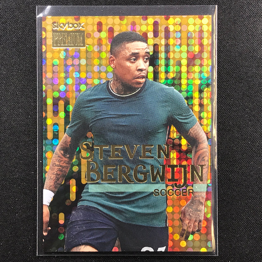 2022 Metal Universe Champions Steven Bergwijn Skybox Premium Star Topaz 52/150