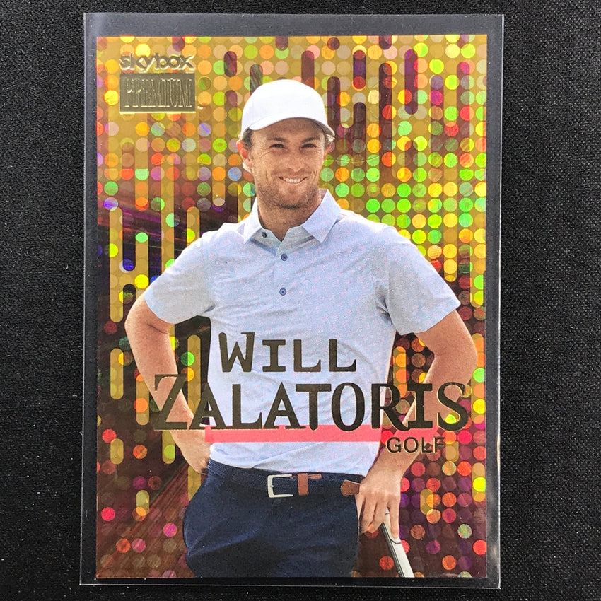2022 Metal Universe Champions Will Zalatoris Skybox Premium Star Topaz 99/150