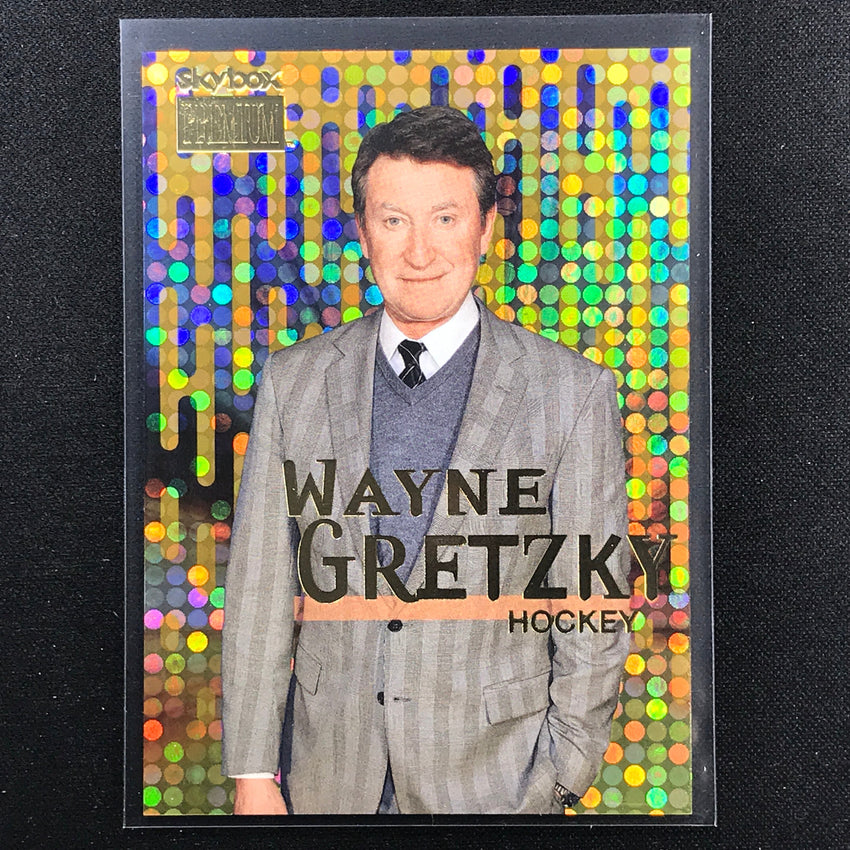 2022 Metal Universe Champions Wayne Gretzky Skybox Premium Star Topaz 56/150
