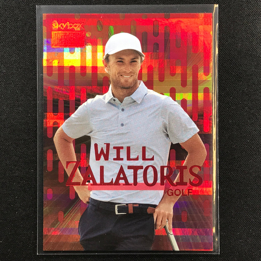 2022 Metal Universe Champions Will Zalatoris Skybox Premium Star Rubies 55/100