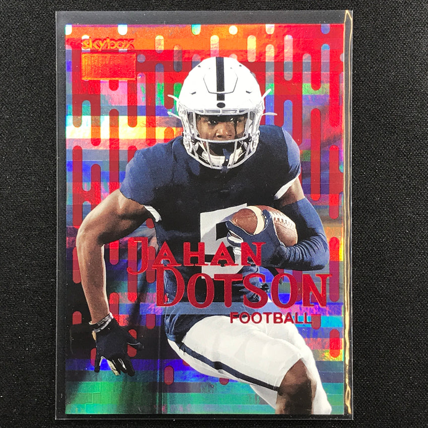 2022 Metal Universe Champions Jahan Dotson Skybox Premium Star Rubies 92/100
