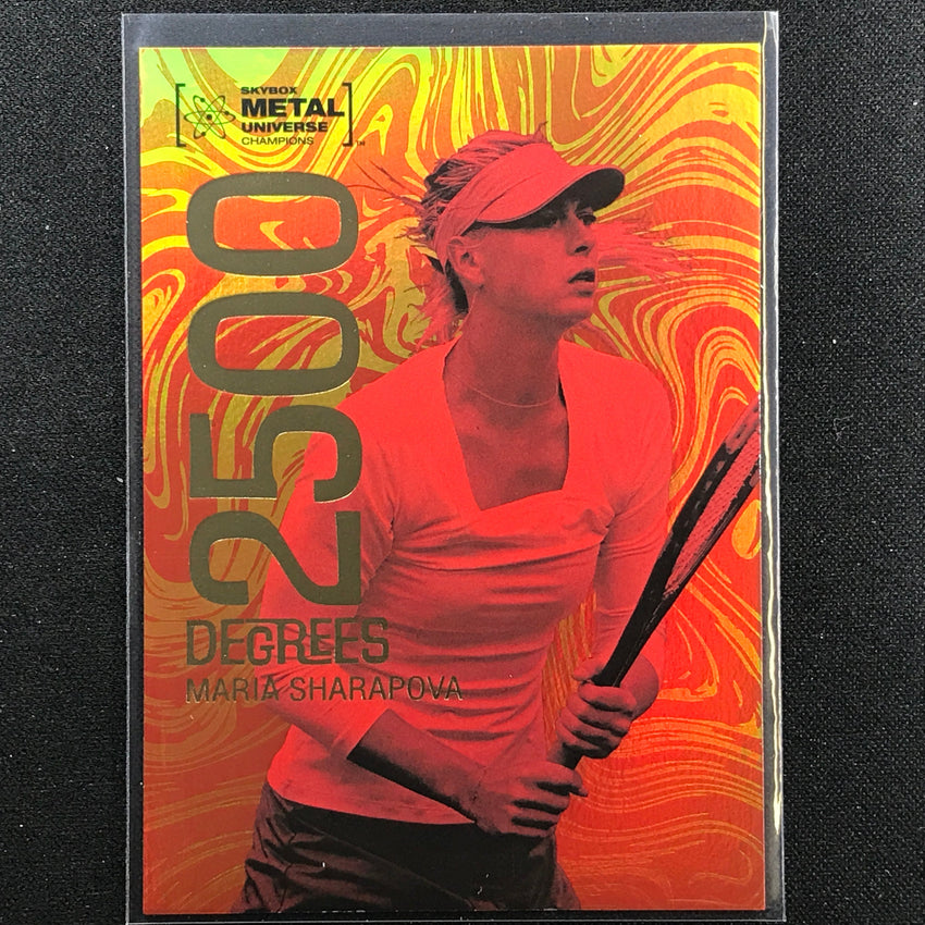 2022 Metal Universe Champions Maria Sharapova 2500 Degrees Base No 18