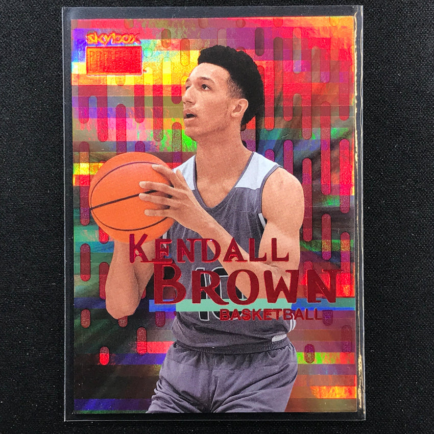 2022 Metal Universe Champions Kendall Brown Skybox Premium Star Rubies 46/100