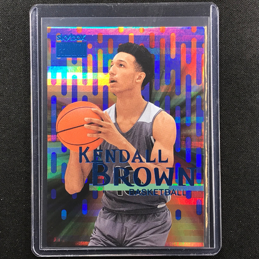 2022 Metal Universe Champions Kendall Brown Skybox Premium Star Sapphire 57/75