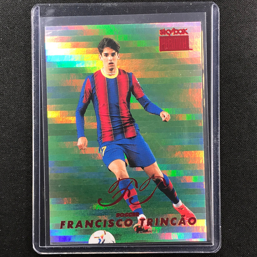 2022 Metal Universe Champions Francisco Trincao Skybox Premium 1998 Rubies 5/50