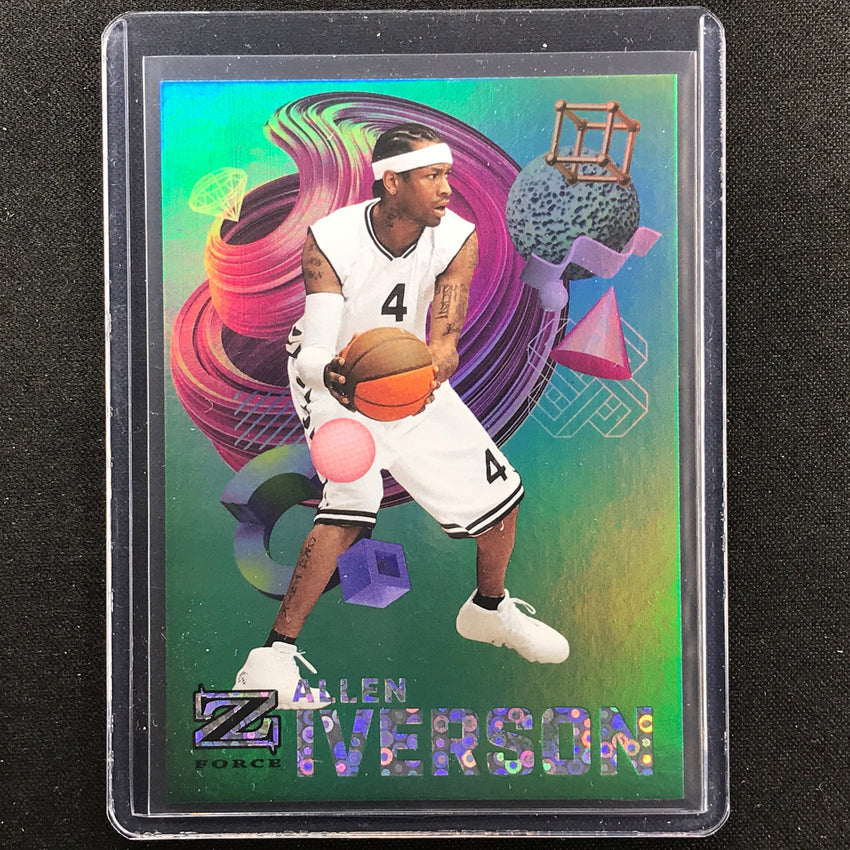 2022 Metal Universe Champions Allen Iverson Z-force Rave 46/150