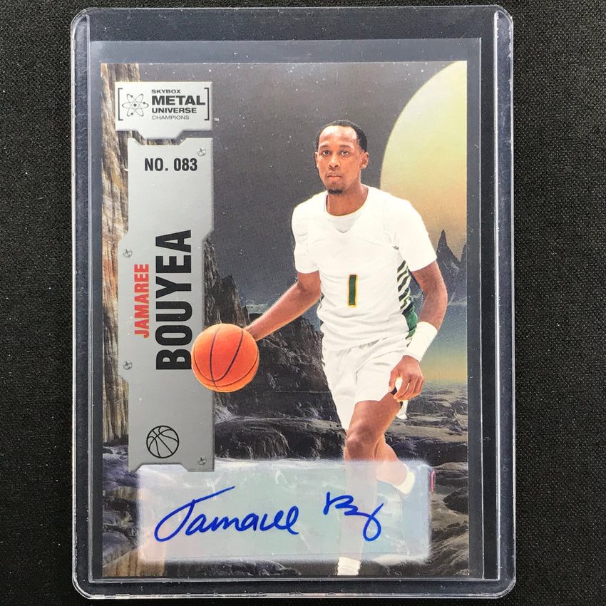 2022 Metal Universe Champions Jamaree Bouyea Base Auto Silver No 83